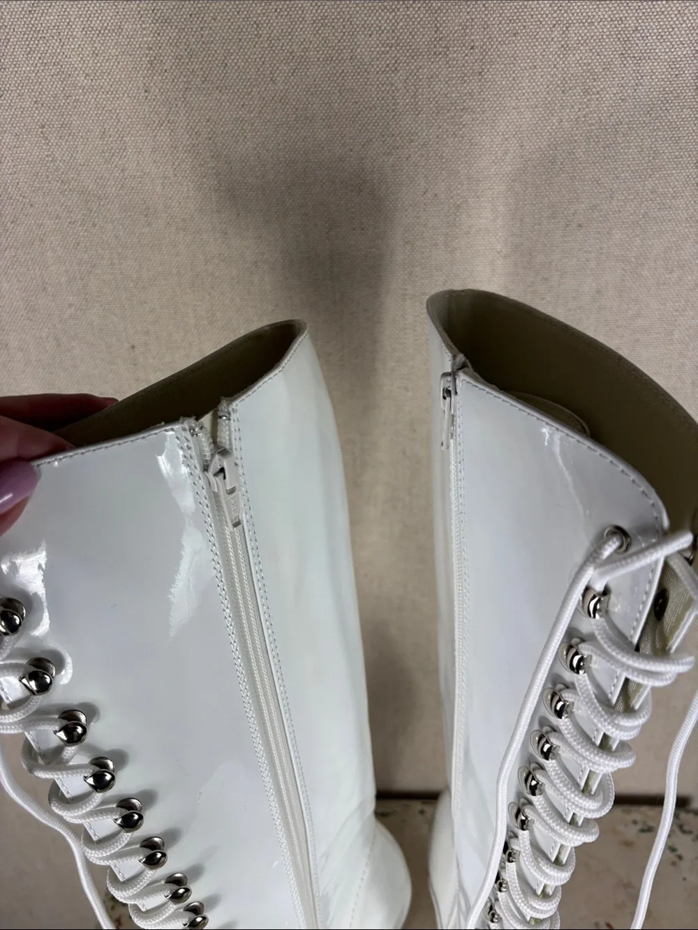 Pleaser USA > White Electra 2020 Platform Pump 7